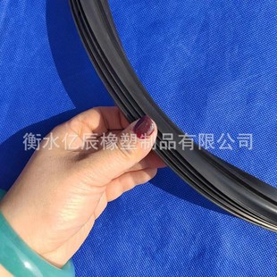 人孔密封圈快开常k压橡胶翻边法兰垫压力罐钢桶胶圈锅炉手孔卡槽
