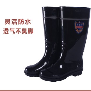 低帮水胶 防滑雨鞋 男款 雨靴中高筒厚底耐磨鞋 套防水工地短筒秋Y款