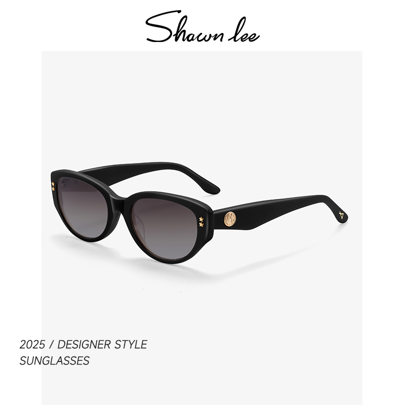 Shawnlee韩东君同款时尚猫眼墨镜