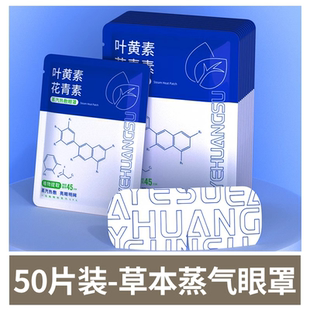 蒸汽热敷眼罩叶黄素花青素遮光护眼热敷贴学生睡眠用眼部护理 新款