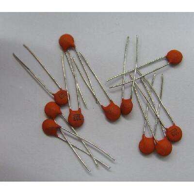 CCX瓷片电容CCX0.0047PF CCX472 一包1000个 桔黄色