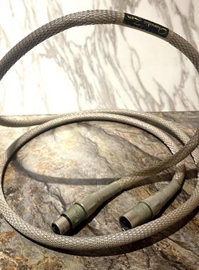 美国Acoustic zen天禅 mc2 XLR平衡 纯银数码线同轴线 2米长