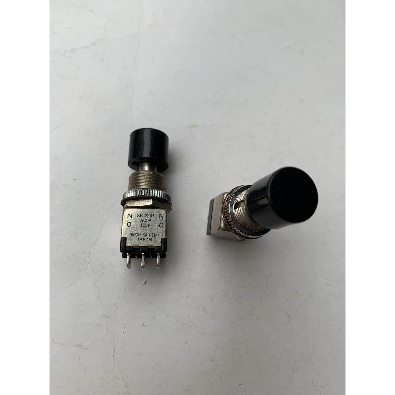 日本 SB-2241 AC5A 125V 6脚按键脚踏开关 现货请直拍 全新