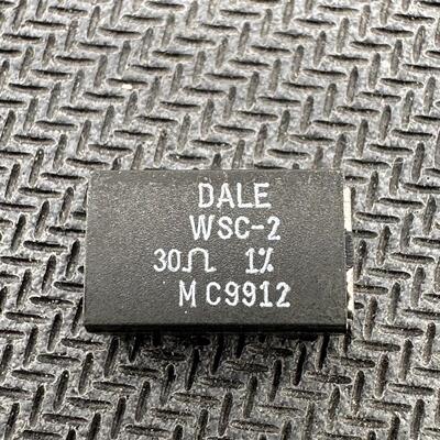 DALE WSC-2 30R 4527贴片精密线绕电阻2W 30欧姆1%电流采样电阻1K