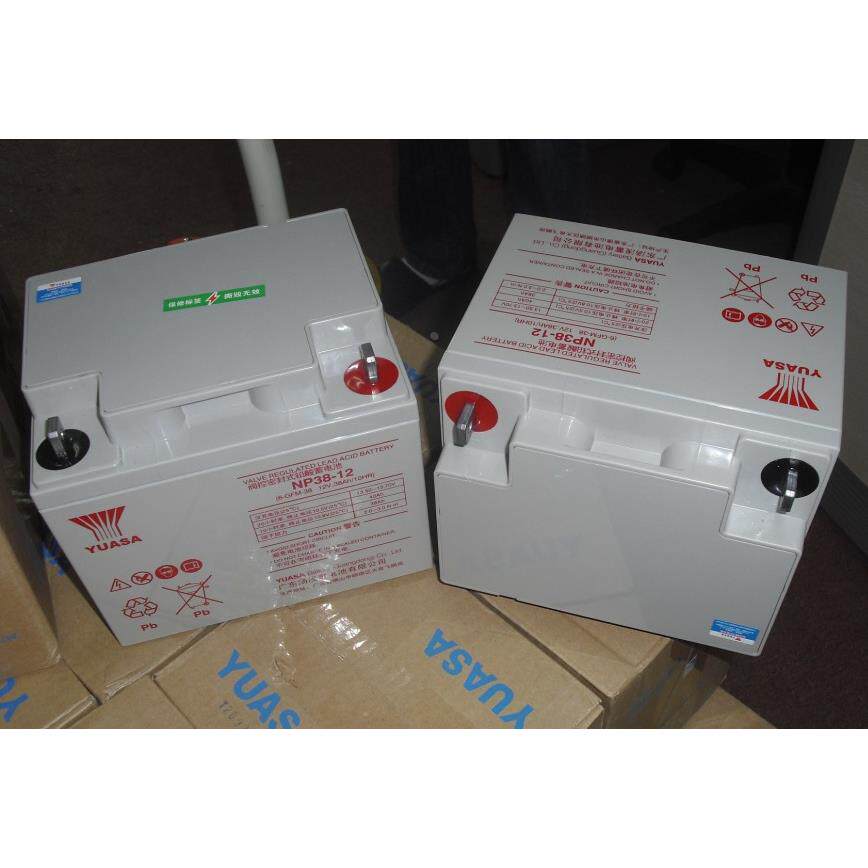 现货汤浅YUASA NP38-12 12V38AH后备电源/船舶备直流屏电柜蓄电池
