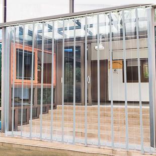 空调隔断帘门帘防走冷气店铺商用挡风透明塑料pvc皮门帘超市饭店