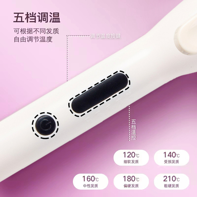 雅周电卷发棒负离子卷发器40mm大卷持久定型波浪刘海大号烫发棒