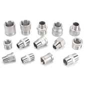 304不锈钢变径接头1寸6分转4分双外丝大小头双内丝直接内外丝补芯