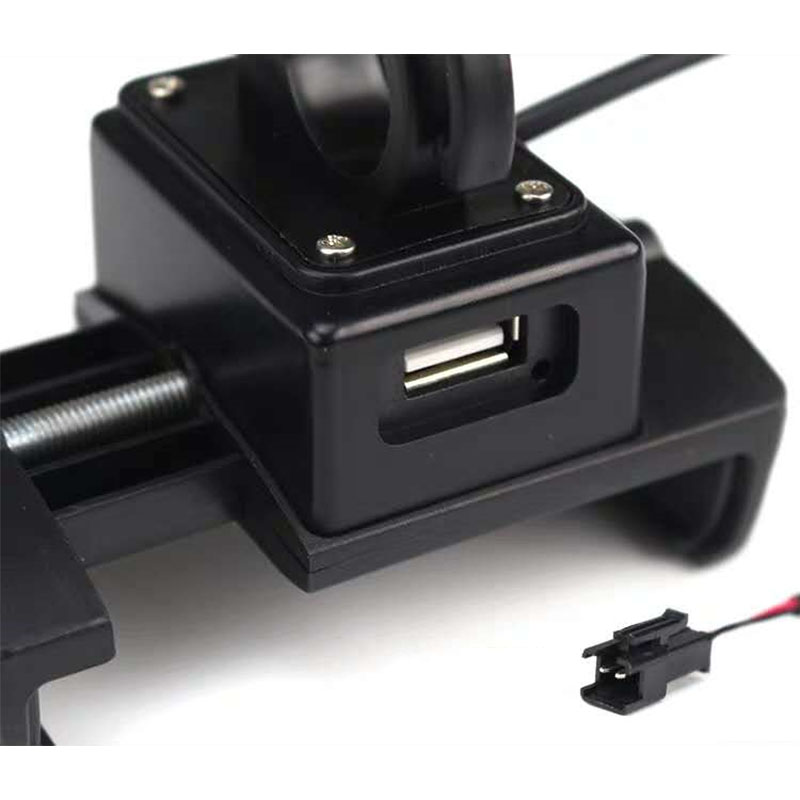 代驾车电动折叠车锂电自行车手机支架USB充电器48v2A专用配件防水