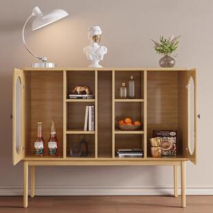 实木过柜道柜双HVF开门厅纳走廊柜餐边柜进门玄关柜收储物简约门