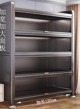 外橱柜餐边柜碗储物ULD柜厨房楼波道柜家用微炉加厚门置物架落地