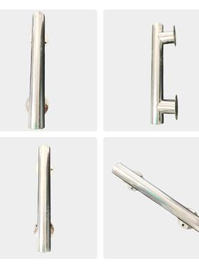 XUT车管挡车器防撞杆车不锈钢车轮挡止器加厚库位圆管防撞挡圆车