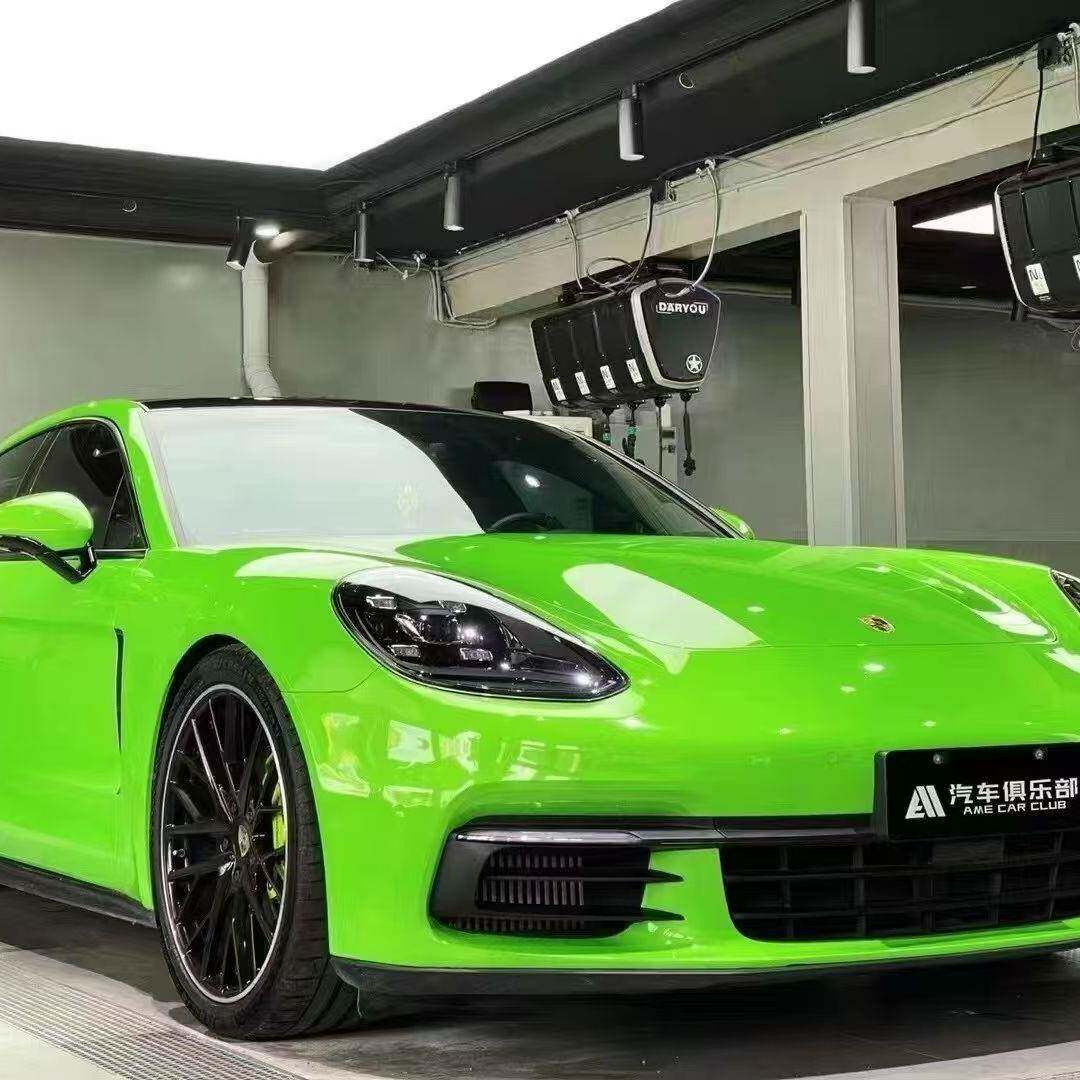 色T蜥PU蜴绿VRY汽车改膜全车车身整车贴漆面保护膜防刮蹭亮膜面车
