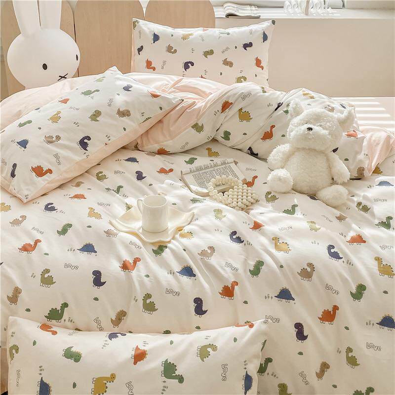 2025春季四372田园DVZ小清新系列全棉四件套13.81m床笠款件套童趣