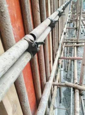 新筋型蝴ZGS蝶扣木模板扣件挡土镀墙承钢卡扣锌蝴蝶扣平台板扣