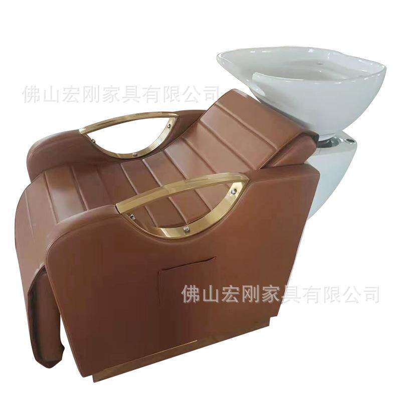 厂家直销洗床H072理养发店泰式水发专用发廊美发冲头床陶头瓷冲床