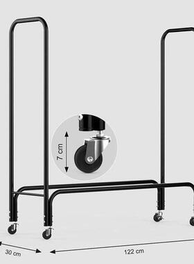 跨境调节重木型柴火架室内户外架木柴可储LTB收纳存放架木材堆原