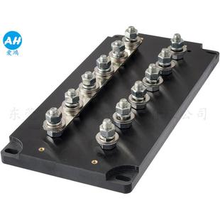 六路汽车排保险丝座A多路多M叉BRB栓MEGA汽车保险N丝座带保险丝套