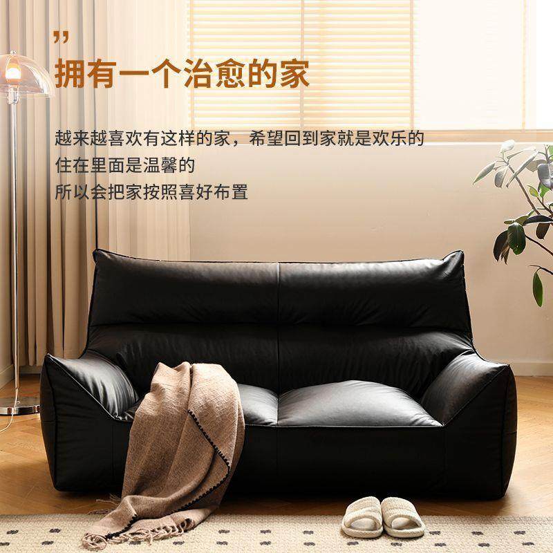 人沙发双人米位客厅卧室小户型沙发免科985技布沙发懒榻榻洗加宽