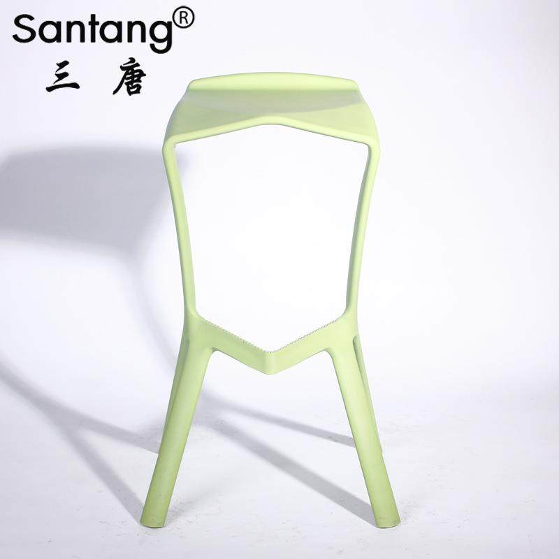 三唐家用简约尚高脚全塑创意PP休闲塑料酒吧吧台子1504B凳创椅意,商业/办公家具,酒吧椅,淘宝优惠券,粉丝福利购,淘宝优惠卷