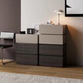 纯实木简约现斗柜客厅斗餐边45660柜抽屉五立柜卧代室床物尾靠墙