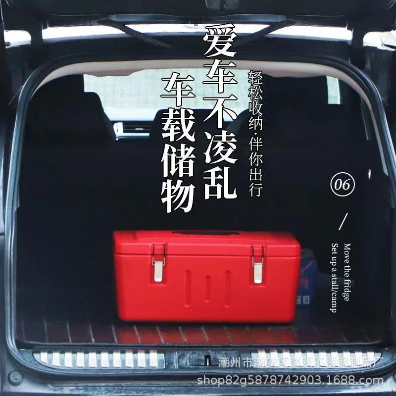 不锈钢保温箱商用摆摊运输冷藏箱学校送餐保温桶分格保温外卖箱