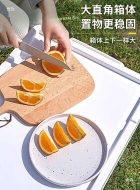 用业风纳箱户外后工工具收露营suv车载大型耐QGQ磨抗压