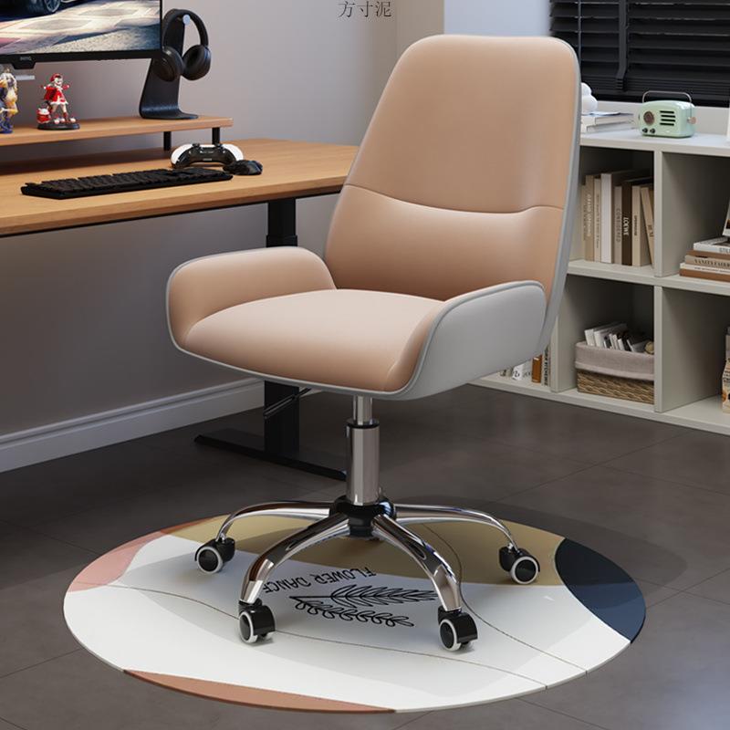 电脑椅DGO简现代靠背椅酒店卧室梳妆台习写字直播书办桌椅学子约