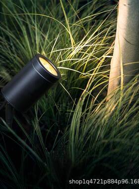 地射灯户外插地灯防水景观地插射草灯园C3098林室照外树灯草坪庭