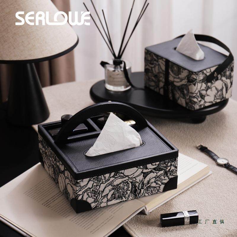简约轻桌奢经典复古提花布盒237皮质多功能纸巾客厅餐艺收纳抽纸,家居饰品,装饰坐盘/挂盘,淘宝优惠券,粉丝福利购,淘宝优惠卷