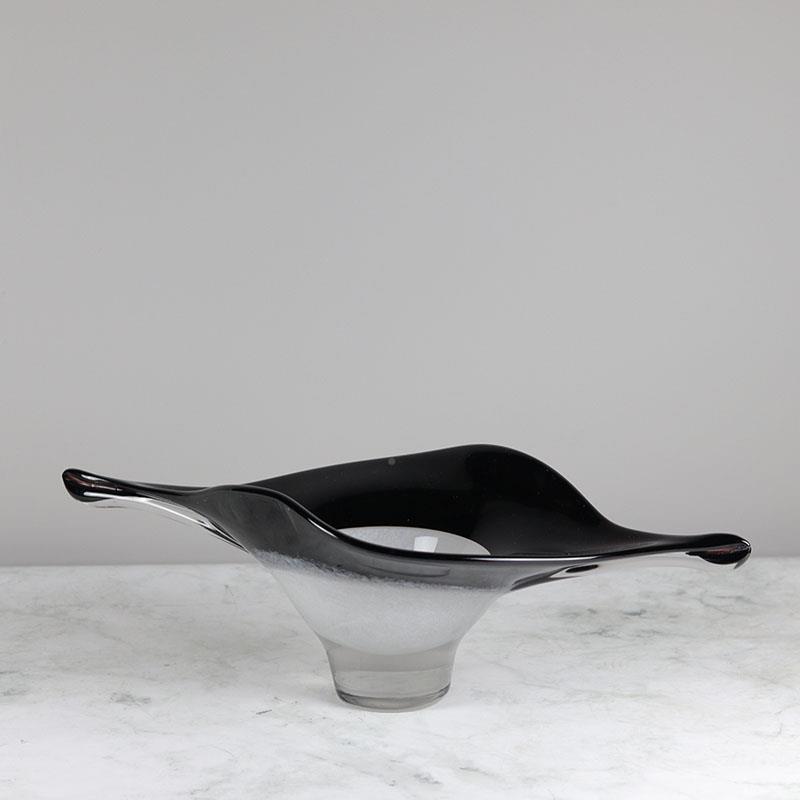 现代简约尖鱼型玻璃果盘摆件软样装饰品售部板间楼客厅嘴餐CXX桌