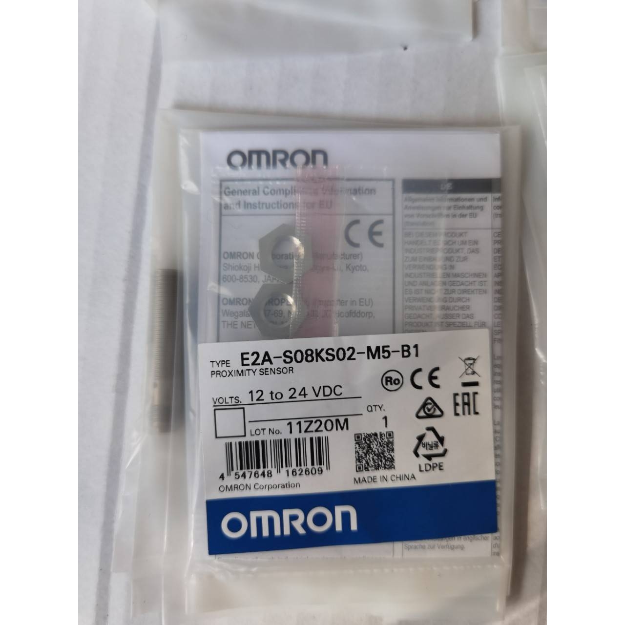 接近开关 限位开关 E2A-S08KS02-M5-B1