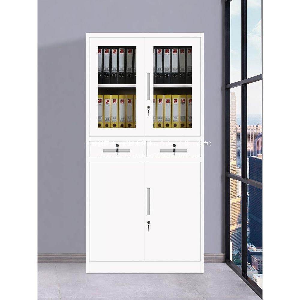 铁皮柜文件柜收资白料柜办IZP公室柜子档案储物柜色玻璃书带锁柜,商业/办公家具,办公储物柜,淘宝优惠券,粉丝福利购,淘宝优惠卷