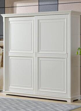 美衣XBM柜实木3门4门门现代简约白色四5门大主衣橱家用卧室家式具