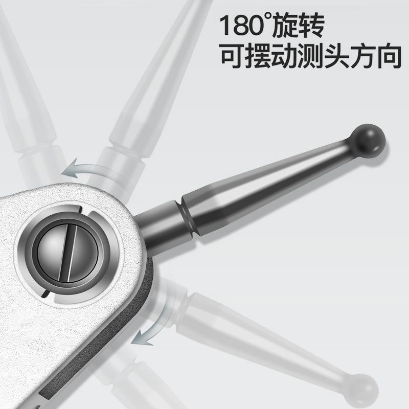 工杠杆百分表0-0.8VDN*0.杠0千分表上0-0.2*0.001杆指示表校1表小