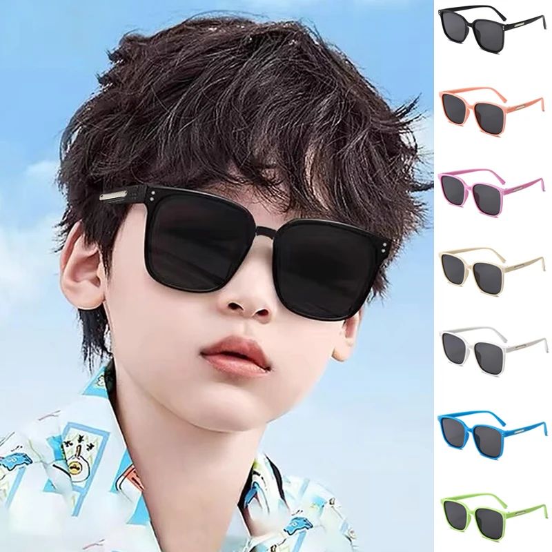 Children Sunglasses 2026 Fashion Square Kids Sunglasses Boy图片