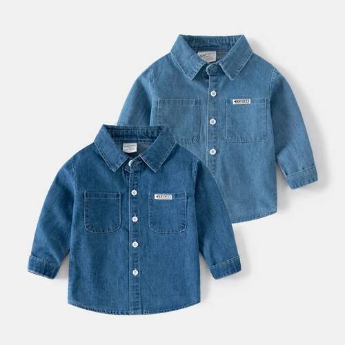 Spring Autumn Winter Kids Casual Fashion Denim Clothes Child