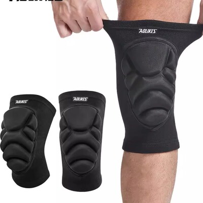 1Pair Knee Elbow Pads, Thick Sponge Collisioned Knee