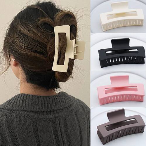 Korean Women Girls Plastic Hair Claws Hair Clips Headwear