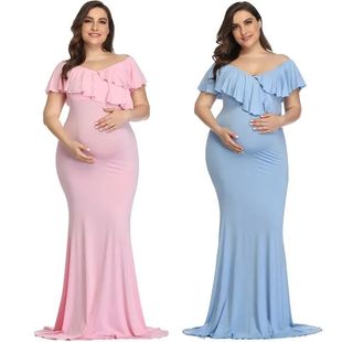New Maternity Dresses Maternity Photography Props Plus Size