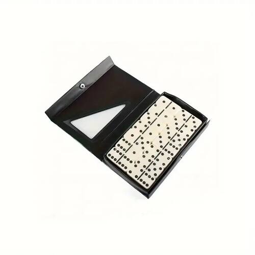 28pcs Classic Dominoes Card Chess, Board Game Toys With PVC