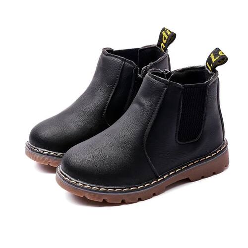 Retro Children's Riding Boots 2025 Spring Autumn Ankle Boots