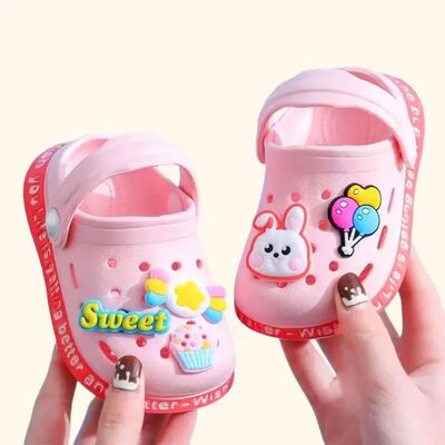 Summer Kids ShoesSandals Hole Children's Shoes Slippers Soft