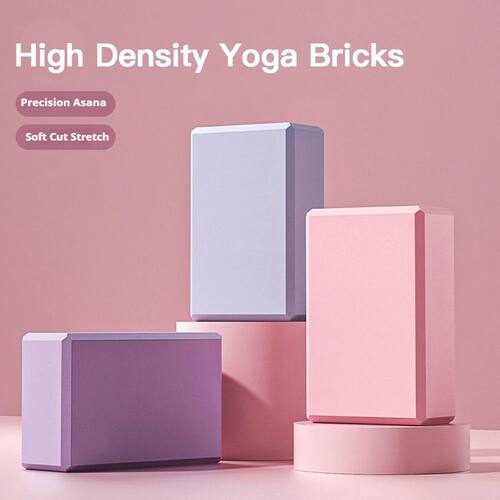 Yoga Bricks Training Exercise Fitness Tool Yoga Bolster Pill