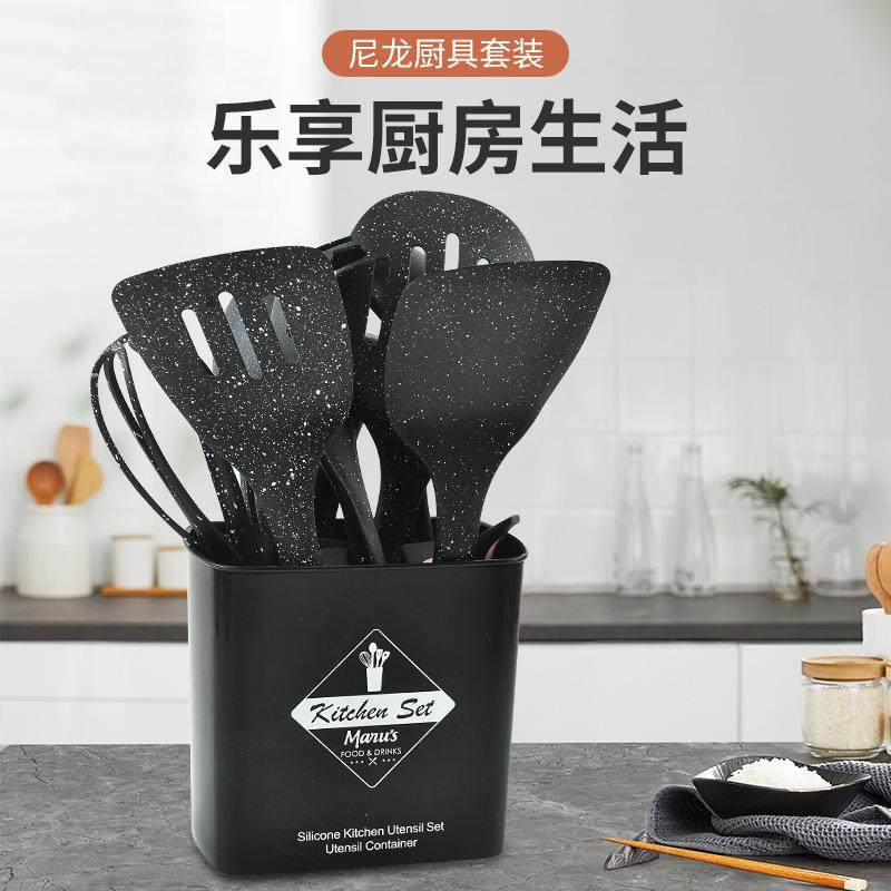 直销新款尼龙厨具套装 家用烹饪炒菜铲子 厨房勺铲打蛋器厨具10件,厨房/烹饪用具,锅铲,淘宝优惠券,粉丝福利购,淘宝优惠卷