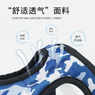 直销跨境宠物用品猫咪牵引绳轻盈透气海绵运动溜猫绳猫咪胸背 新款
