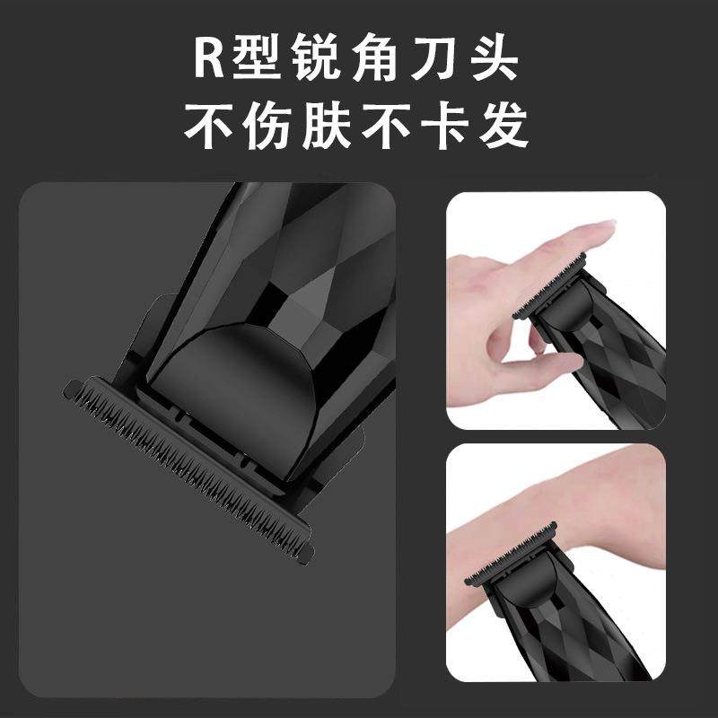 新款直销新款便携式电推剪油头专用数显电动理发器小型理发剪推子