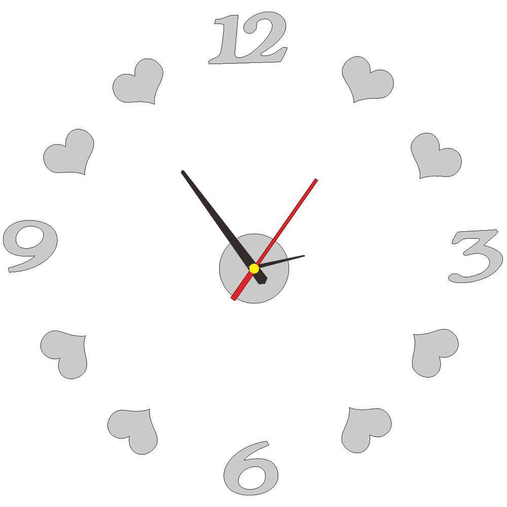 新款直销2020外贸新款 DIY欧式墙贴挂钟客厅装饰钟表静音时钟创意,家居饰品,挂钟,淘宝优惠券,粉丝福利购,淘宝优惠卷