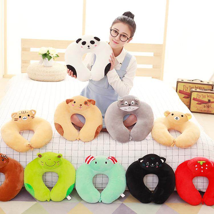 新款直销卡通加大护脖子U型枕护颈枕枕午睡枕头U形枕旅行枕颈椎枕