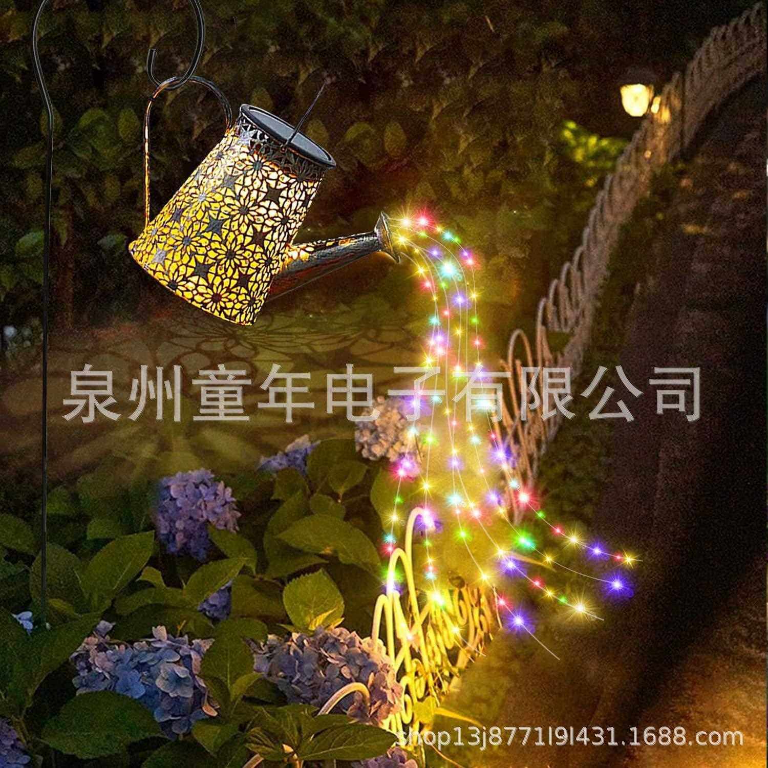 新款直销现货太阳能户外灯地插灯庭院灯草坪灯水壶灯花洒灯装饰灯,家装灯饰光源,户外壁灯,淘宝优惠券,粉丝福利购,淘宝优惠卷